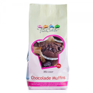   FunCakes Mezcla para Muffins de Chocolate 500g