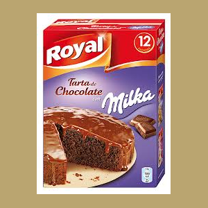  ROYAL TARTA DE CHOCOLATE CON MILKA