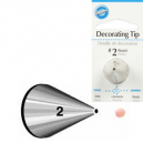 Wilton Decorating Tip 002 Round Carded