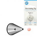 Wilton Decorating Tip 004 Round Carded