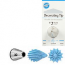 Wilton Decorating Tip 032 Open Star Carded