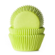 HoM Baking cups Lime Green - pk/50